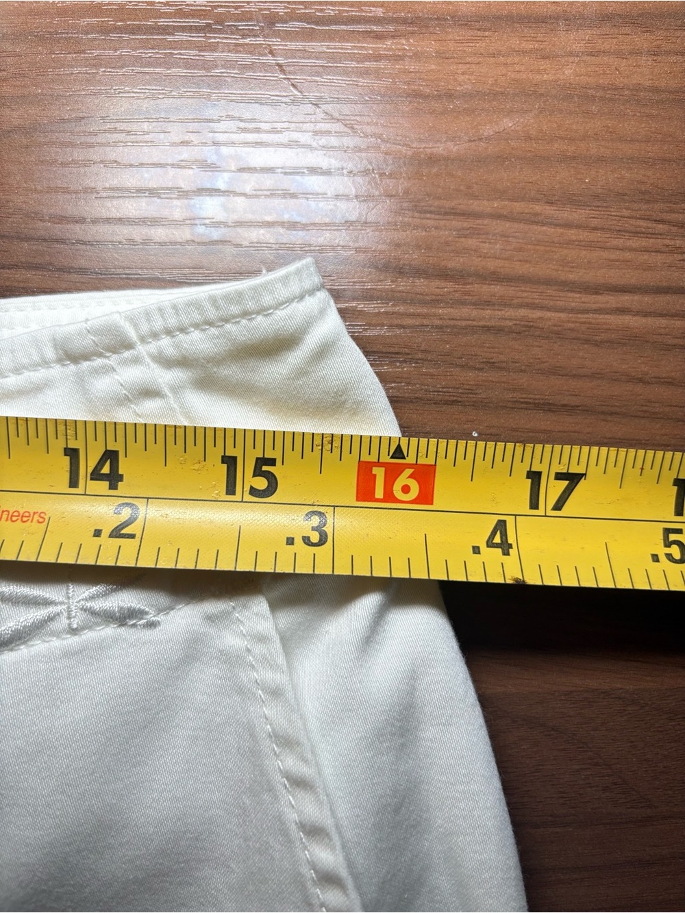 Talbots White Dragonfly Embroidered Capris | Coastal Preppy Crop Pants - Picture 9 of 11
